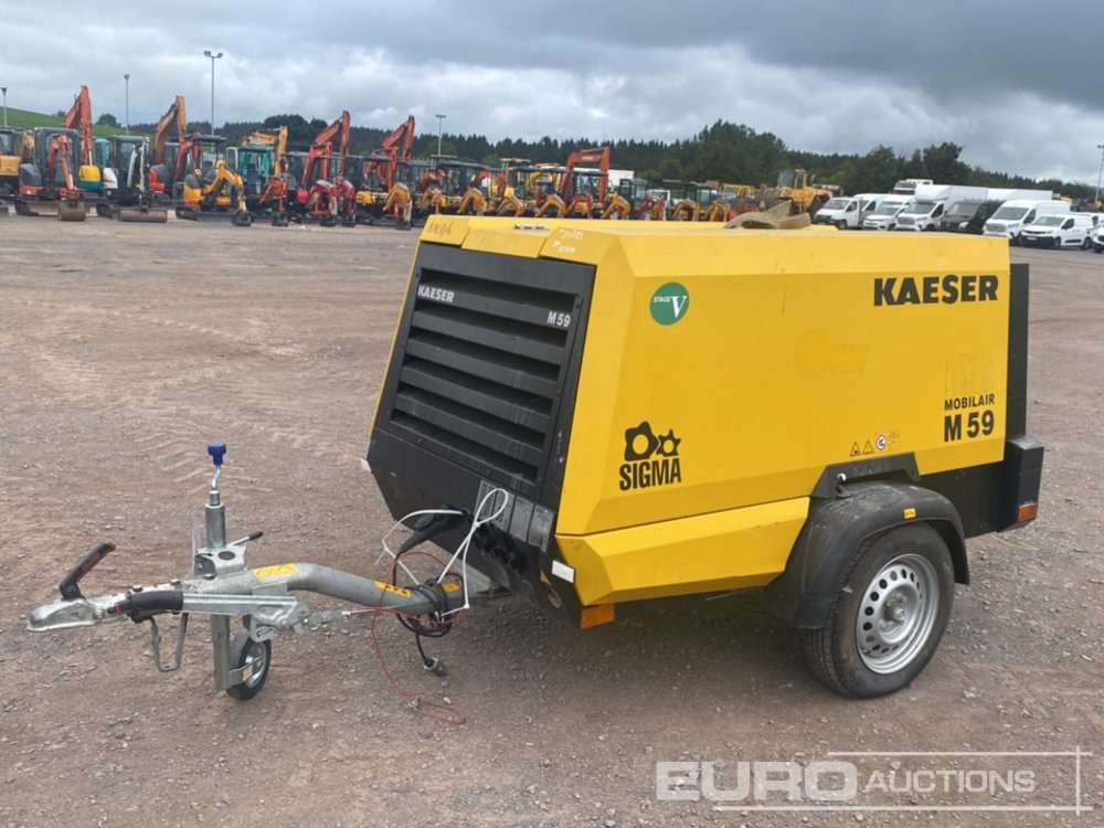 2022 Kaeser M59 - Air compressor: picture 1 2022 Kaeser M59 - Air compressor: picture 1