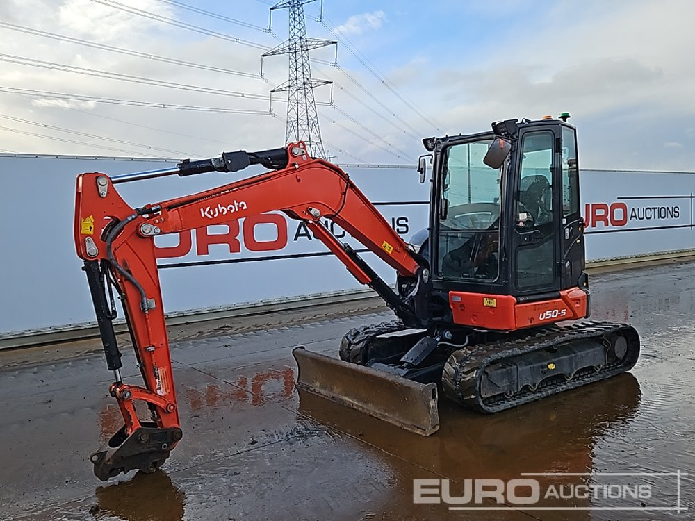 2022 Kubota U50-5 - Mini excavator: picture 1 2022 Kubota U50-5 - Mini excavator: picture 1