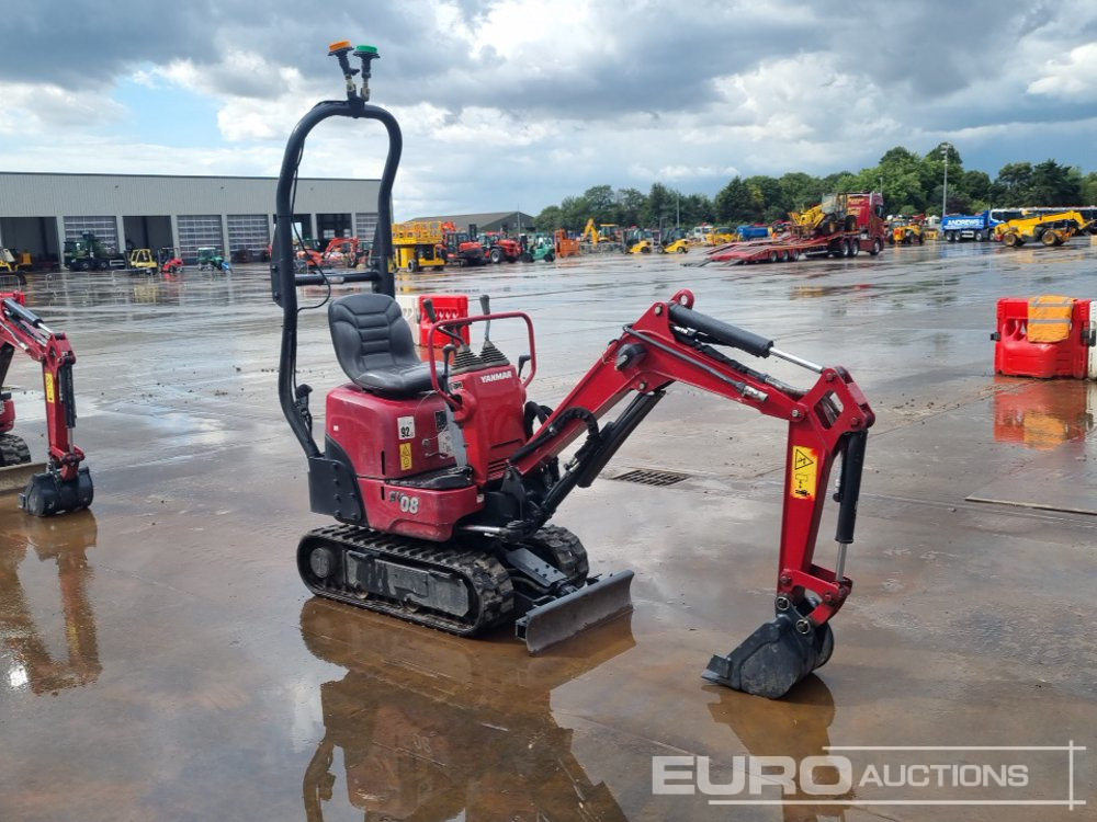 Mini excavator 2022 Yanmar SV08-1C: picture 7