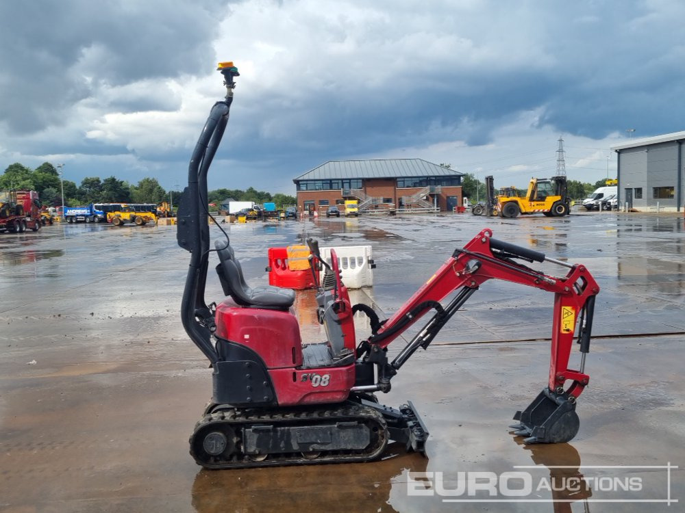 Mini excavator 2022 Yanmar SV08-1C: picture 6