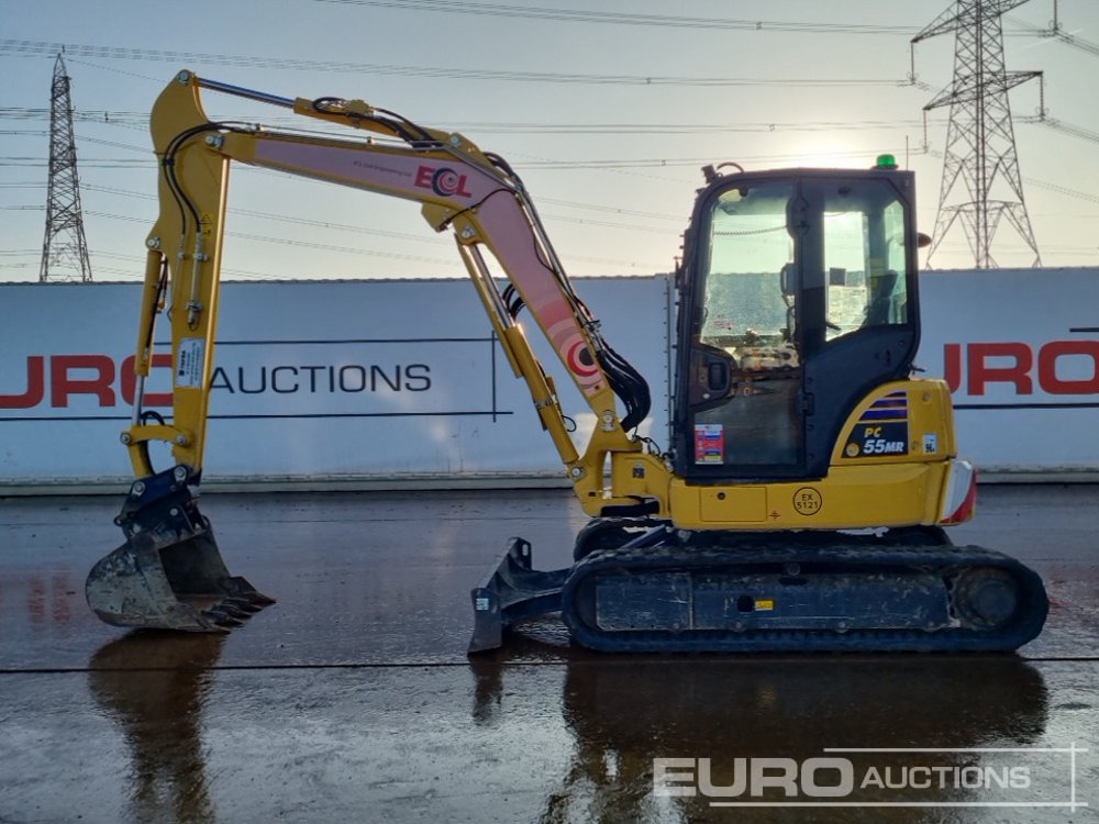 2024 Komatsu PC55MR-5E0 - Mini excavator: picture 2 2024 Komatsu PC55MR-5E0 - Mini excavator: picture 2