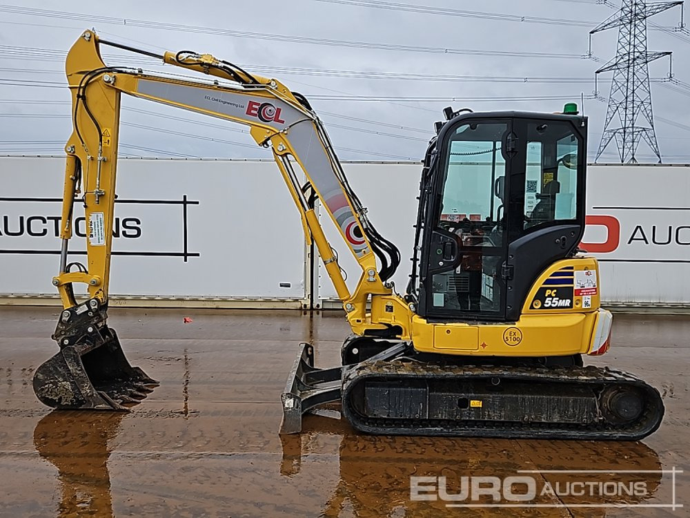 2024 Komatsu PC55MR-5E0 - Mini excavator: picture 2 2024 Komatsu PC55MR-5E0 - Mini excavator: picture 2