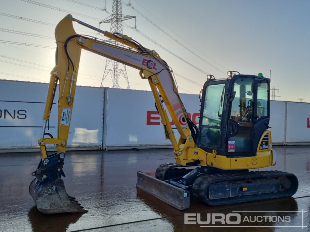 2024 Komatsu PC55MR-5E0 - Mini excavator: picture 1 2024 Komatsu PC55MR-5E0 - Mini excavator: picture 1