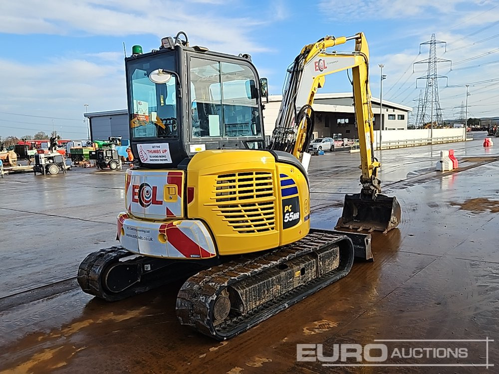 2024 Komatsu PC55MR-5E0 - Mini excavator: picture 5 2024 Komatsu PC55MR-5E0 - Mini excavator: picture 5