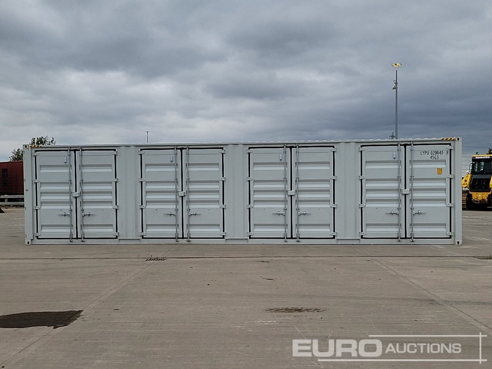 2025 40' x 8' High Cube Container, 4 Side Doors, 1 End Door (Cannot Be Reconsigned) - Shipping container: picture 2 2025 40' x 8' High Cube Container, 4 Side Doors, 1 End Door (Cannot Be Reconsigned) - Shipping container: picture 2