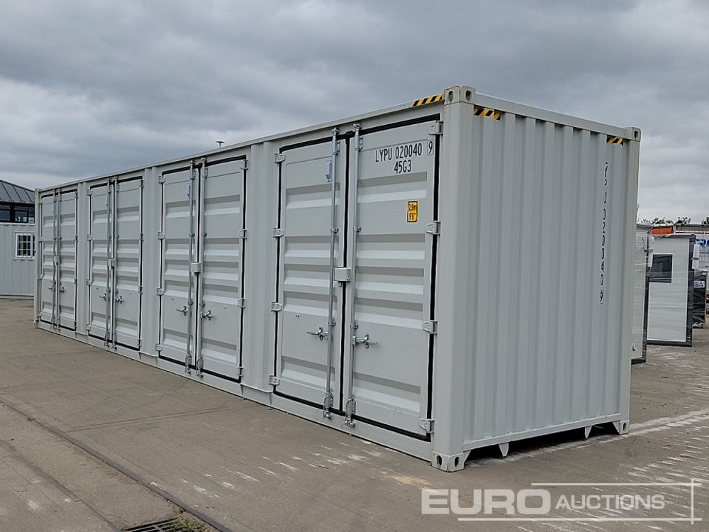 2025 40' x 8' High Cube Container, 4 Side Doors, 1 End Door (Cannot Be Reconsigned) - Shipping container: picture 3 2025 40' x 8' High Cube Container, 4 Side Doors, 1 End Door (Cannot Be Reconsigned) - Shipping container: picture 3
