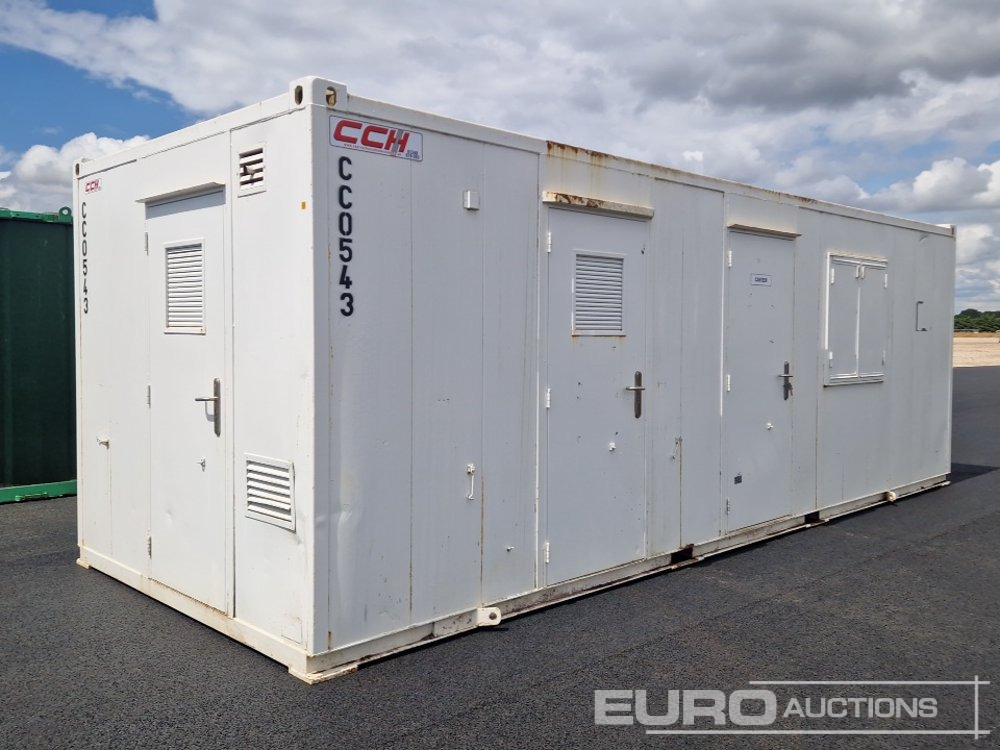 24' x 9' Welfare Unit, 6kVA Generator (Cannot Be Reconsigned) - Shipping container: picture 1 24' x 9' Welfare Unit, 6kVA Generator (Cannot Be Reconsigned) - Shipping container: picture 1