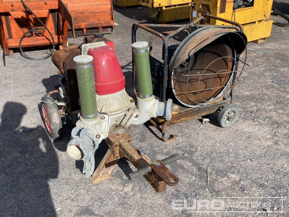 3" Diesel Water Pump, Yanmar Engine & Val6 Heater (2 of) (Spares) - Construction equipment: picture 1 3" Diesel Water Pump, Yanmar Engine & Val6 Heater (2 of) (Spares) - Construction equipment: picture 1
