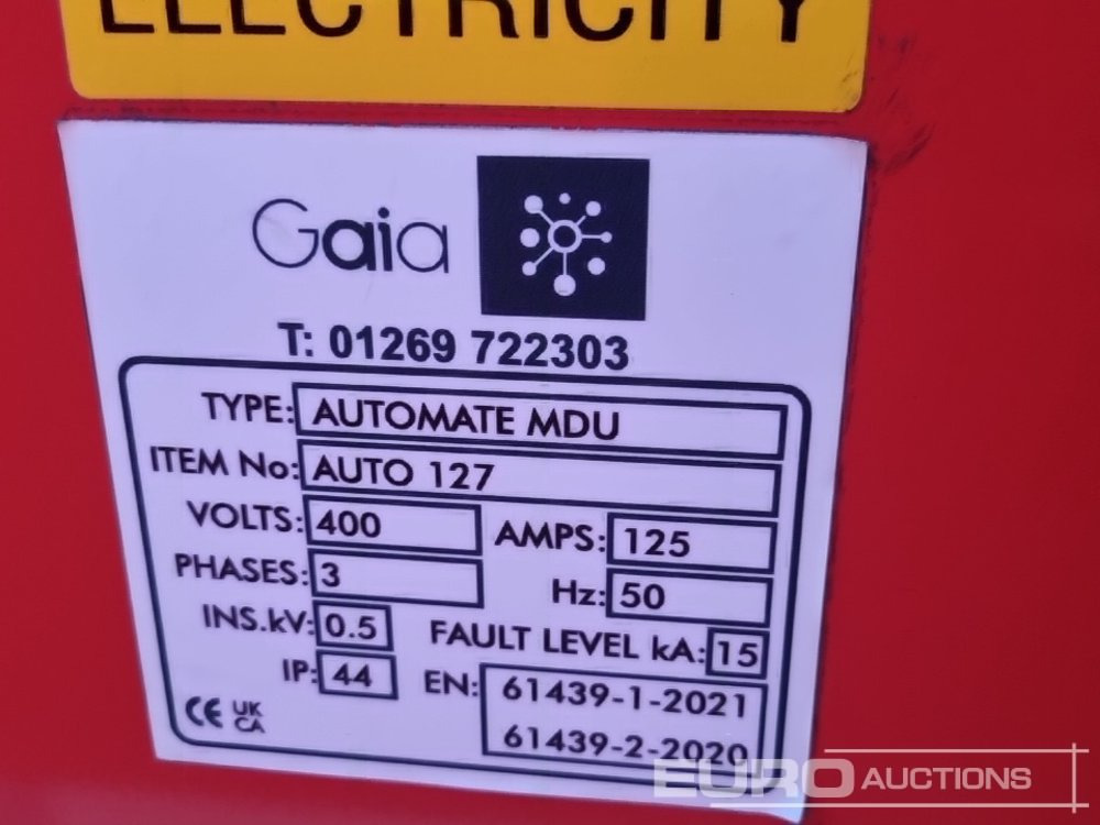 Construction equipment 400 Volt Distributing Boxes (5 of): picture 11
