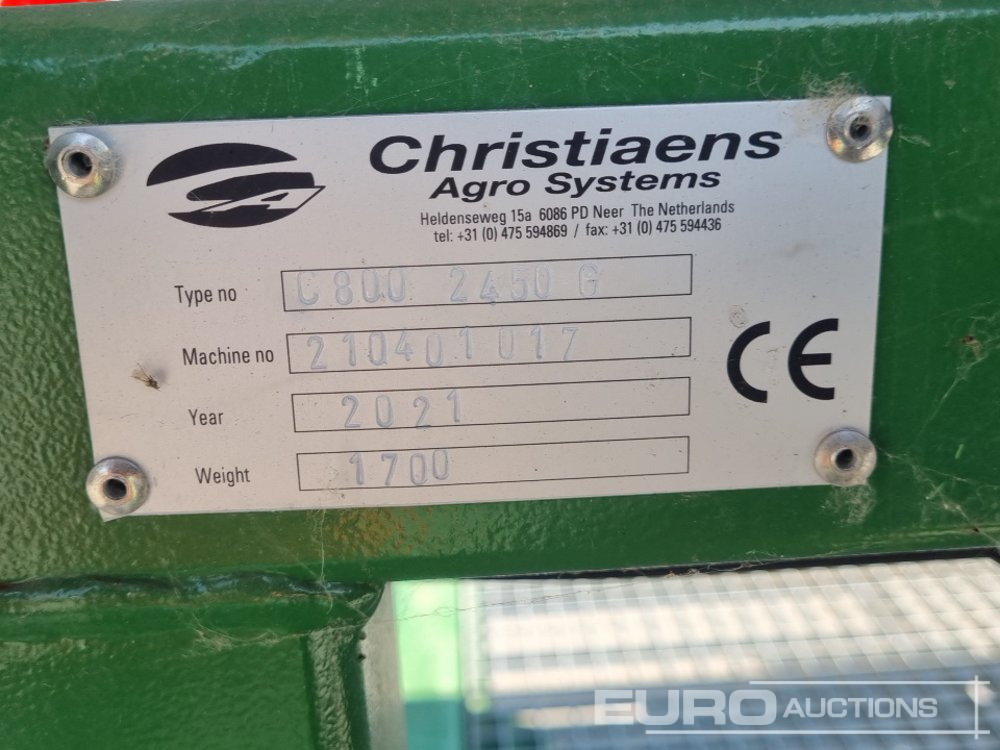 Agricultural machinery 2021 Christiaens C800: picture 40