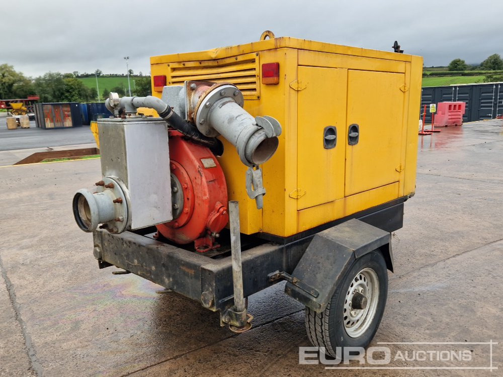 BBA 6" Single Axle Diesel Water Pump, Yanmar Engine - Water pump: picture 5 BBA 6" Single Axle Diesel Water Pump, Yanmar Engine - Water pump: picture 5