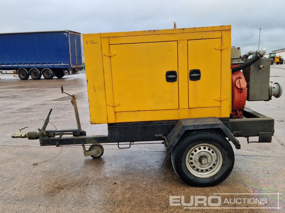 BBA 6" Single Axle Diesel Water Pump, Yanmar Engine - Water pump: picture 2 BBA 6" Single Axle Diesel Water Pump, Yanmar Engine - Water pump: picture 2