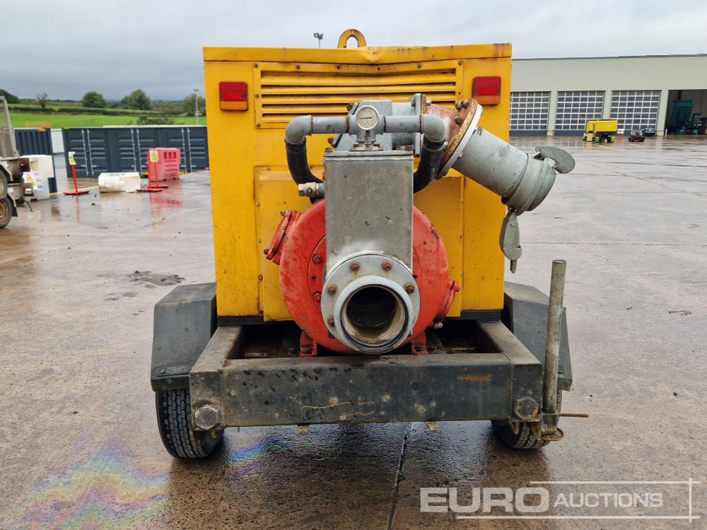BBA 6" Single Axle Diesel Water Pump, Yanmar Engine - Water pump: picture 4 BBA 6" Single Axle Diesel Water Pump, Yanmar Engine - Water pump: picture 4