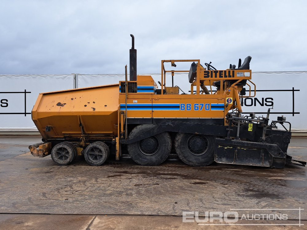 Bitelli BB670 - Asphalt paver: picture 2 Bitelli BB670 - Asphalt paver: picture 2