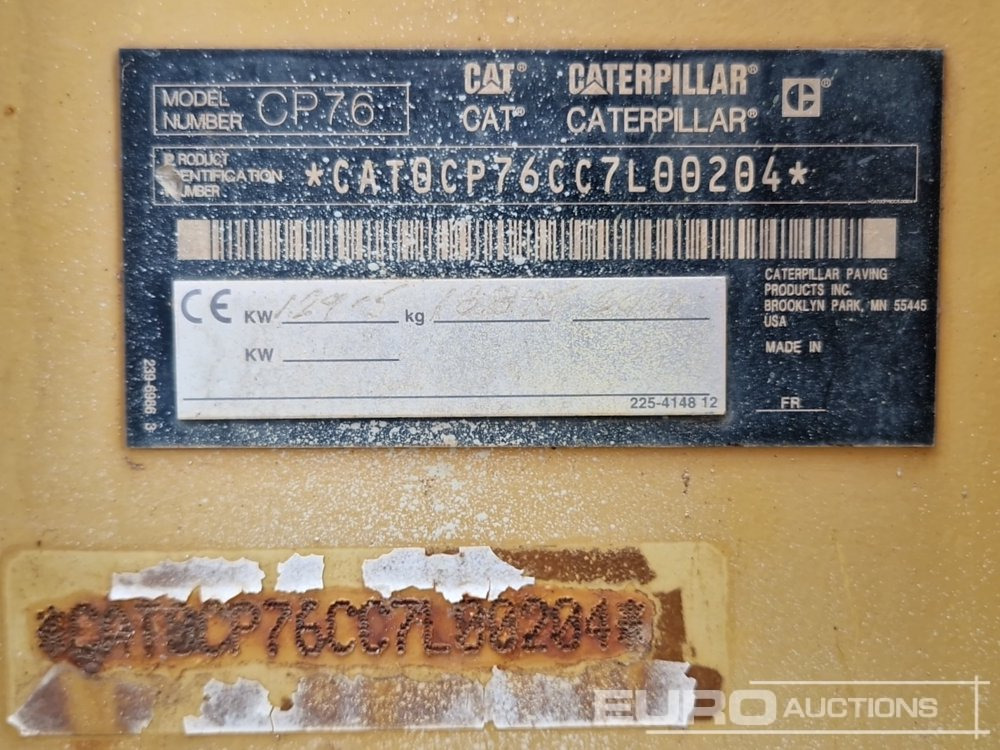 CAT CP76 - Roller: picture 3 CAT CP76 - Roller: picture 3