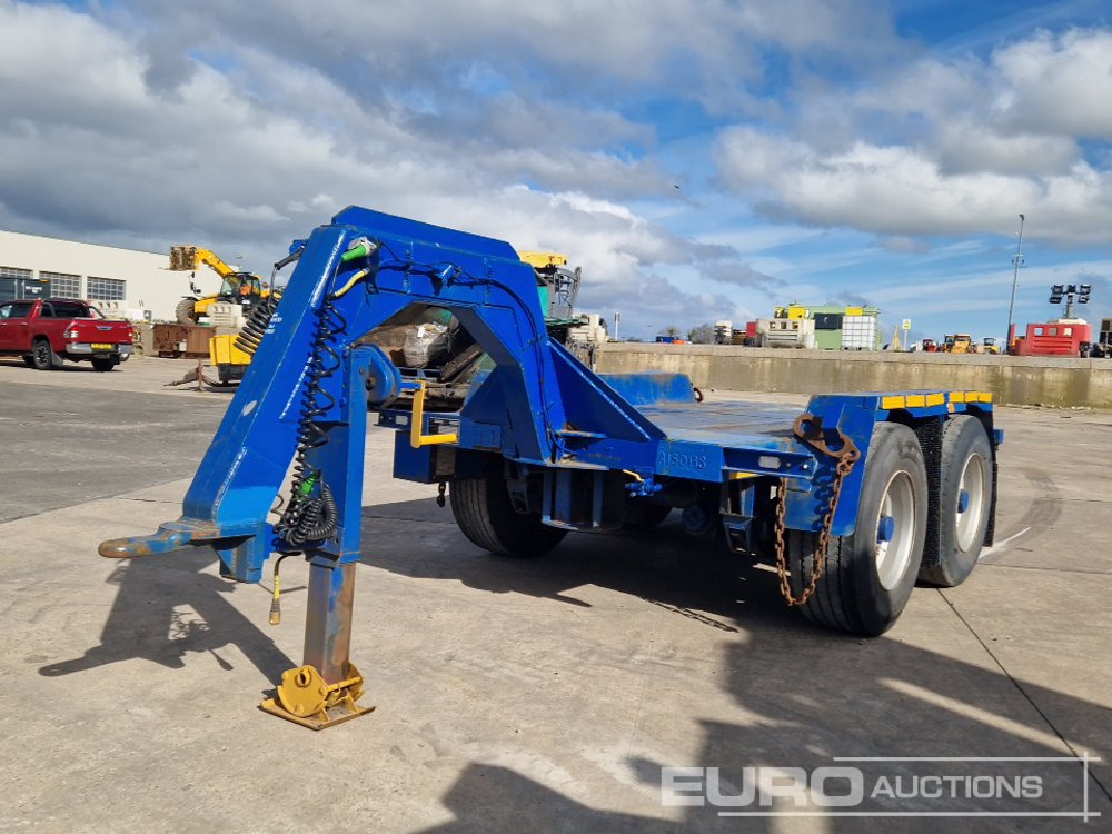 Cloudwell Twin Axle Swan Neck Skip Trailer (Cannot Be Reconsigned) - Roll-off/ Skip trailer: picture 1 Cloudwell Twin Axle Swan Neck Skip Trailer (Cannot Be Reconsigned) - Roll-off/ Skip trailer: picture 1