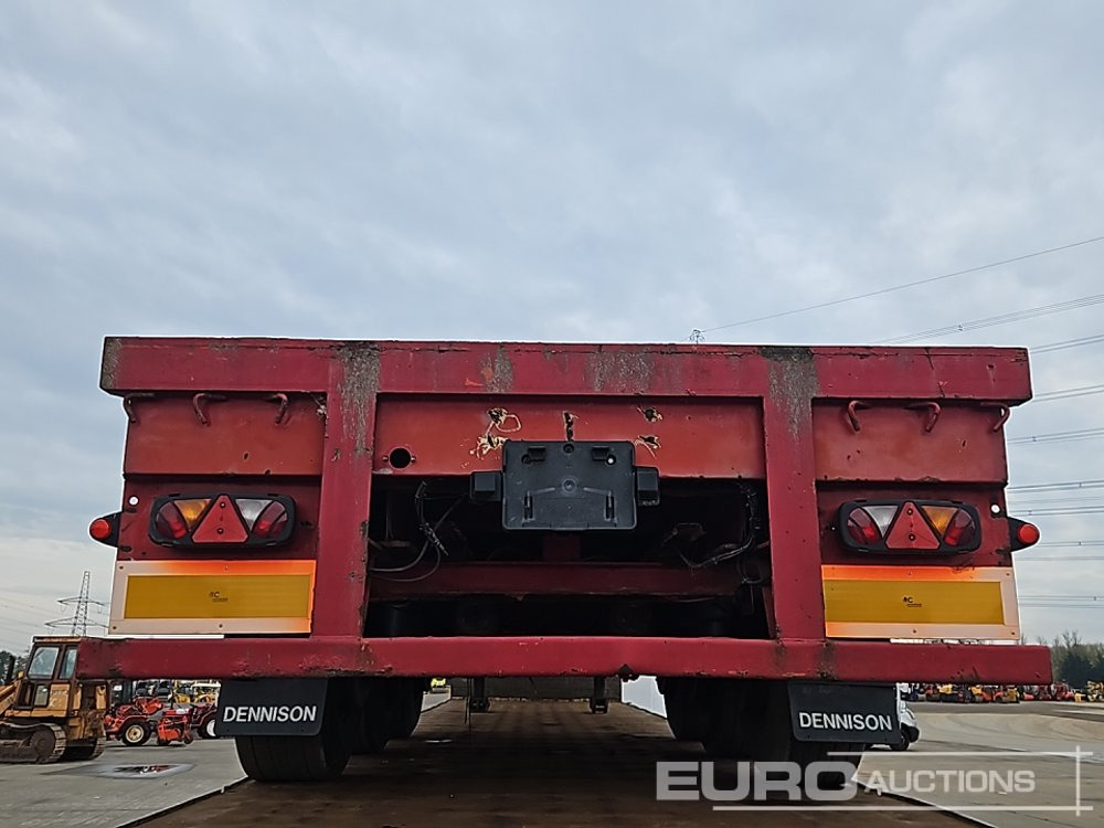 Dennison Trailers Tri Axle Extendable Flat Bed Trailer - Dropside/ Flatbed semi-trailer: picture 4 Dennison Trailers Tri Axle Extendable Flat Bed Trailer - Dropside/ Flatbed semi-trailer: picture 4