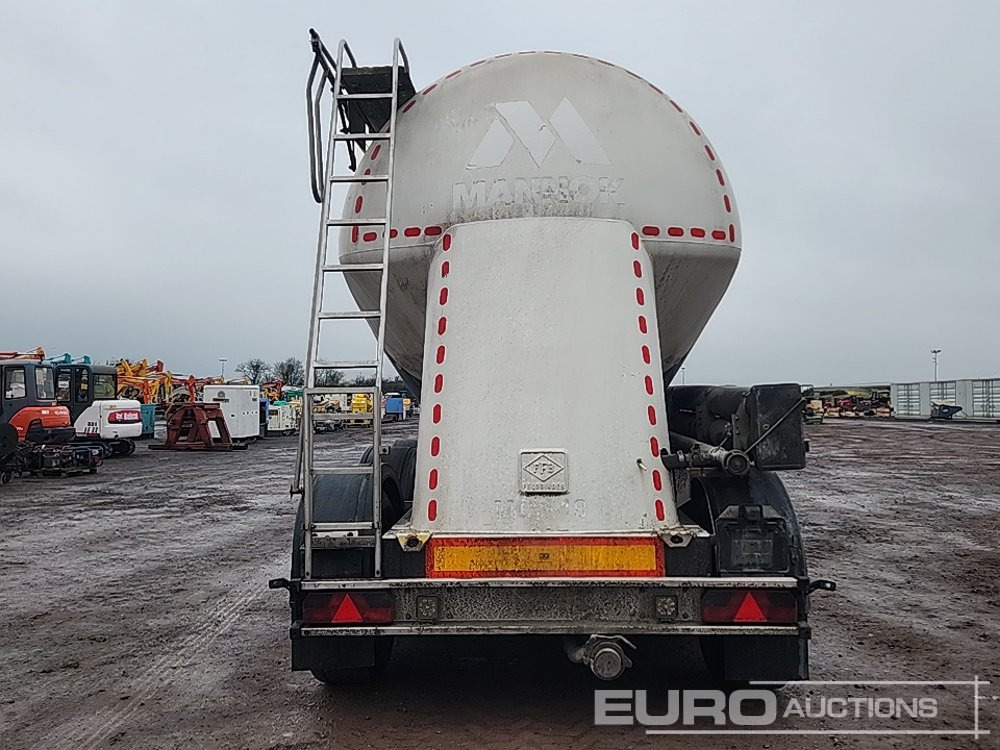 Feldbinder Tri Axle Cement Tanker, BPW Axles - Tanker semi-trailer: picture 4 Feldbinder Tri Axle Cement Tanker, BPW Axles - Tanker semi-trailer: picture 4