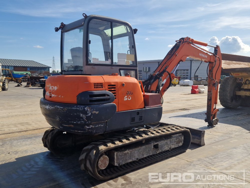 Hitachi ZX50 CLR - Mini excavator: picture 5 Hitachi ZX50 CLR - Mini excavator: picture 5