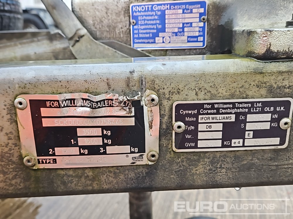 Plant trailer Ifor Williams 2HbGH1054BT: picture 20