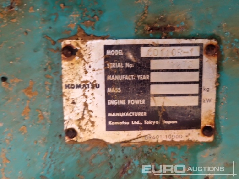 Crawler dumper Komatsu CD110R: picture 36 Crawler dumper Komatsu CD110R: picture 36