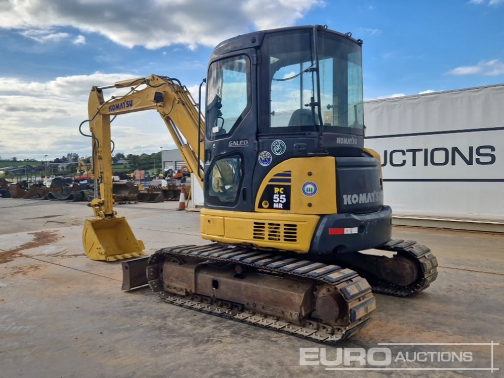 Komatsu PC55MR-2 - Mini excavator: picture 3 Komatsu PC55MR-2 - Mini excavator: picture 3