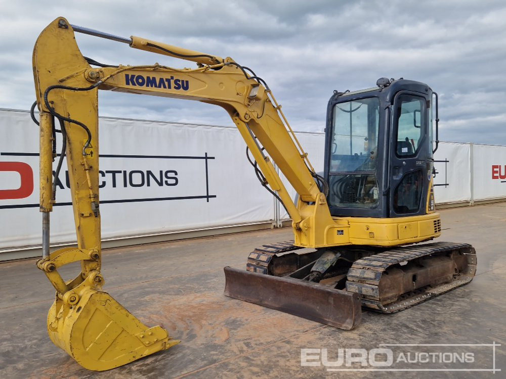 Komatsu PC55MR-2 - Mini excavator: picture 1 Komatsu PC55MR-2 - Mini excavator: picture 1