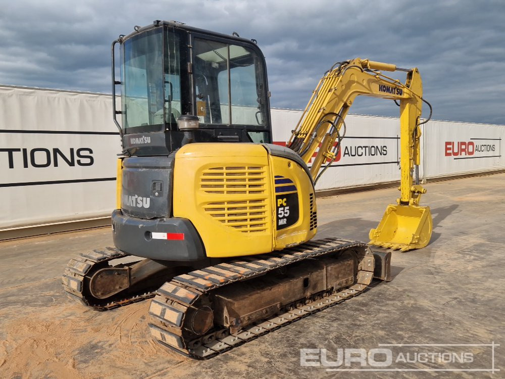 Komatsu PC55MR-2 - Mini excavator: picture 5 Komatsu PC55MR-2 - Mini excavator: picture 5