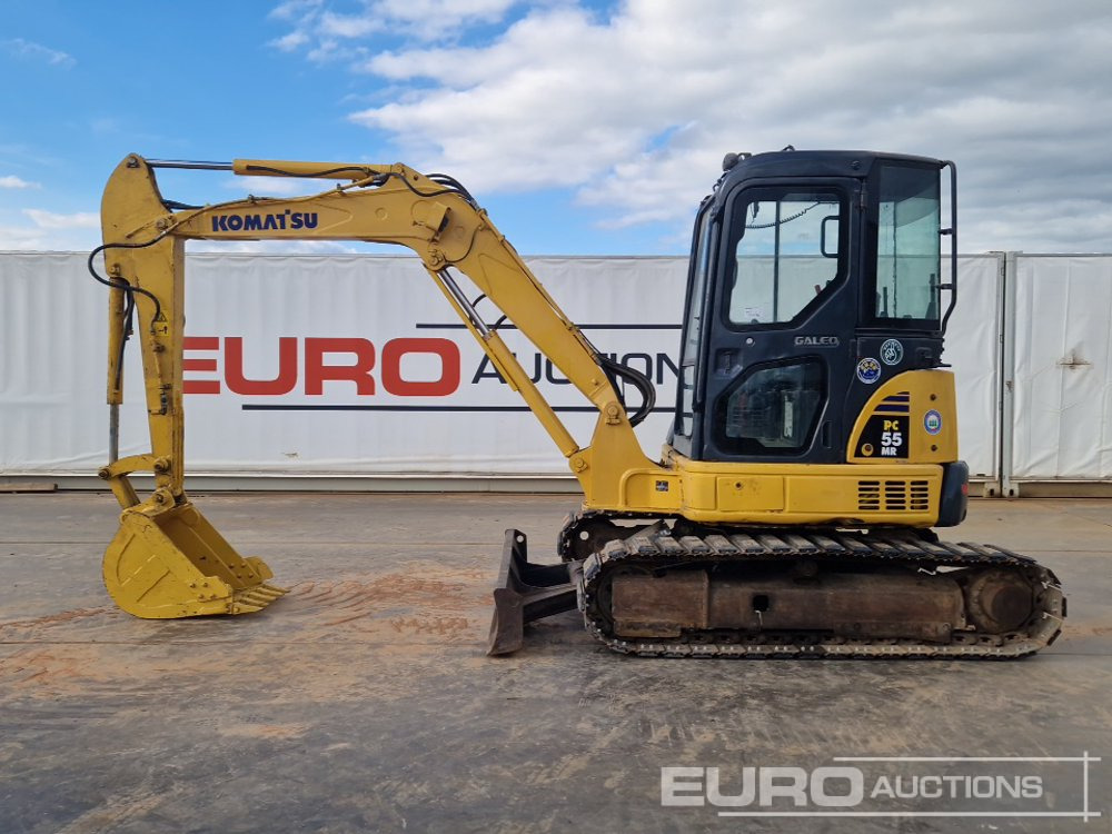 Komatsu PC55MR-2 - Mini excavator: picture 2 Komatsu PC55MR-2 - Mini excavator: picture 2
