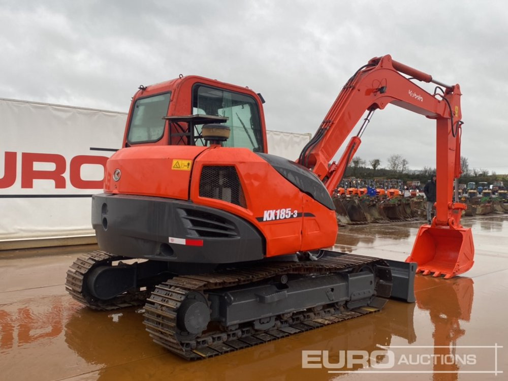 Kubota KX185-3 - Mini excavator: picture 5 Kubota KX185-3 - Mini excavator: picture 5