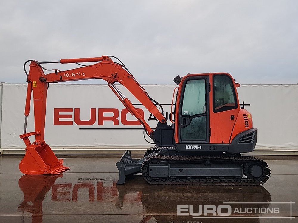 Kubota KX185-3 - Mini excavator: picture 2 Kubota KX185-3 - Mini excavator: picture 2