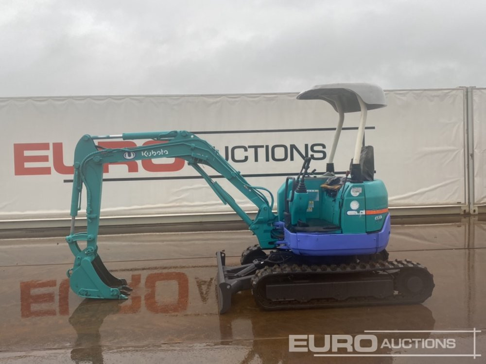 Kubota U-20 - Mini excavator: picture 2 Kubota U-20 - Mini excavator: picture 2