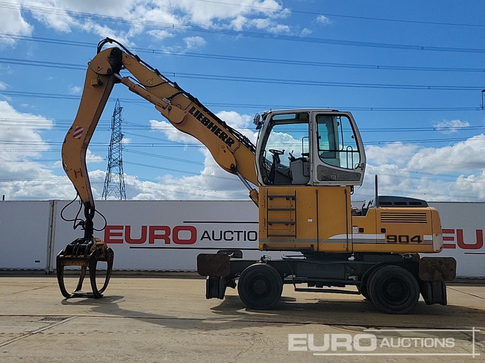 Liebherr A904C Litronic - Wheel excavator: picture 2 Liebherr A904C Litronic - Wheel excavator: picture 2