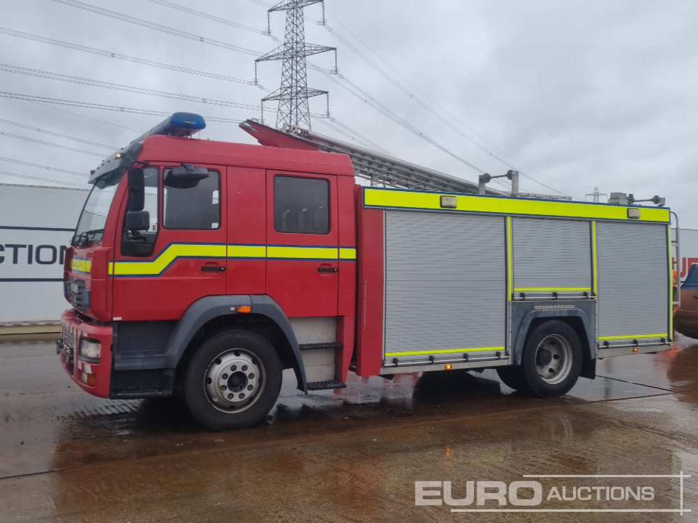 MAN 4x2 Fire Engine, Automatic Gearbox - Fire truck: picture 1 MAN 4x2 Fire Engine, Automatic Gearbox - Fire truck: picture 1