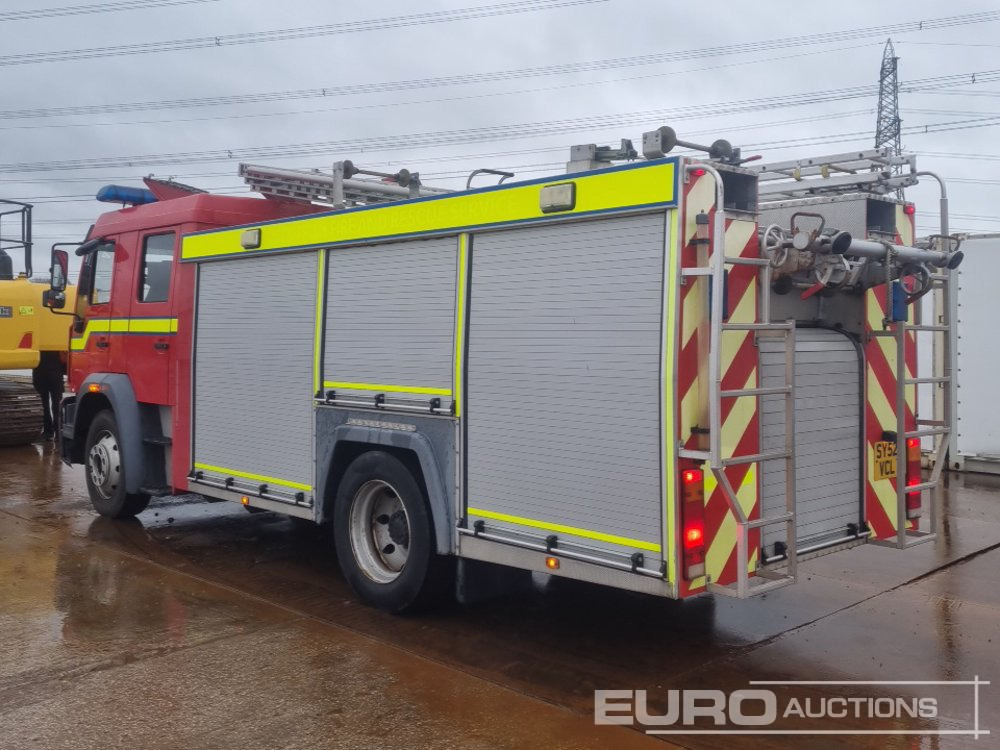 MAN 4x2 Fire Engine, Automatic Gearbox - Fire truck: picture 3 MAN 4x2 Fire Engine, Automatic Gearbox - Fire truck: picture 3