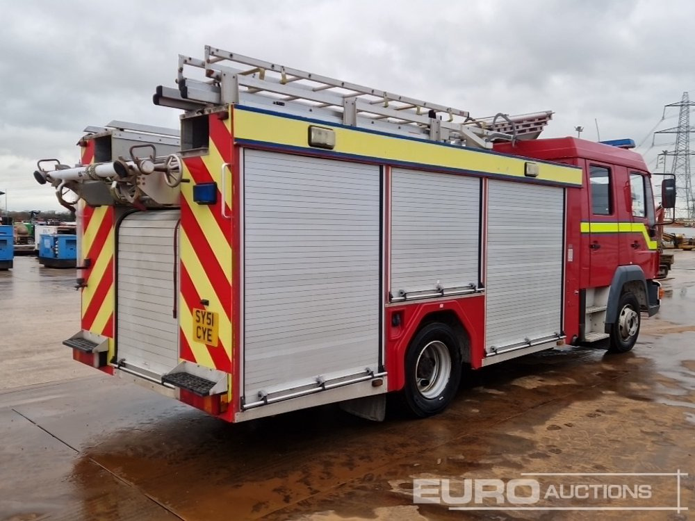 MAN 4x2 Fire Engine, Manual Gearbox - Fire truck: picture 5 MAN 4x2 Fire Engine, Manual Gearbox - Fire truck: picture 5