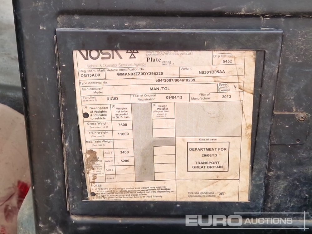 Tipper MAN TGL7.150: picture 36