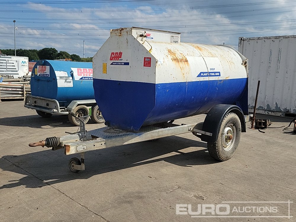 Main Single Axle Bunded 2000 Fuel Bowser, Electric Pump - Storage tank: picture 1 Main Single Axle Bunded 2000 Fuel Bowser, Electric Pump - Storage tank: picture 1