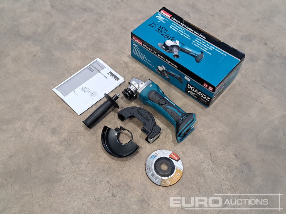 Makita Cordless Angle Grinder - Garage equipment: picture 1 Makita Cordless Angle Grinder - Garage equipment: picture 1