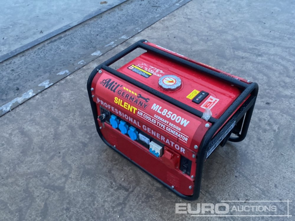 Mil Germany ML8500W Petrol Generator - Generator set: picture 1 Mil Germany ML8500W Petrol Generator - Generator set: picture 1