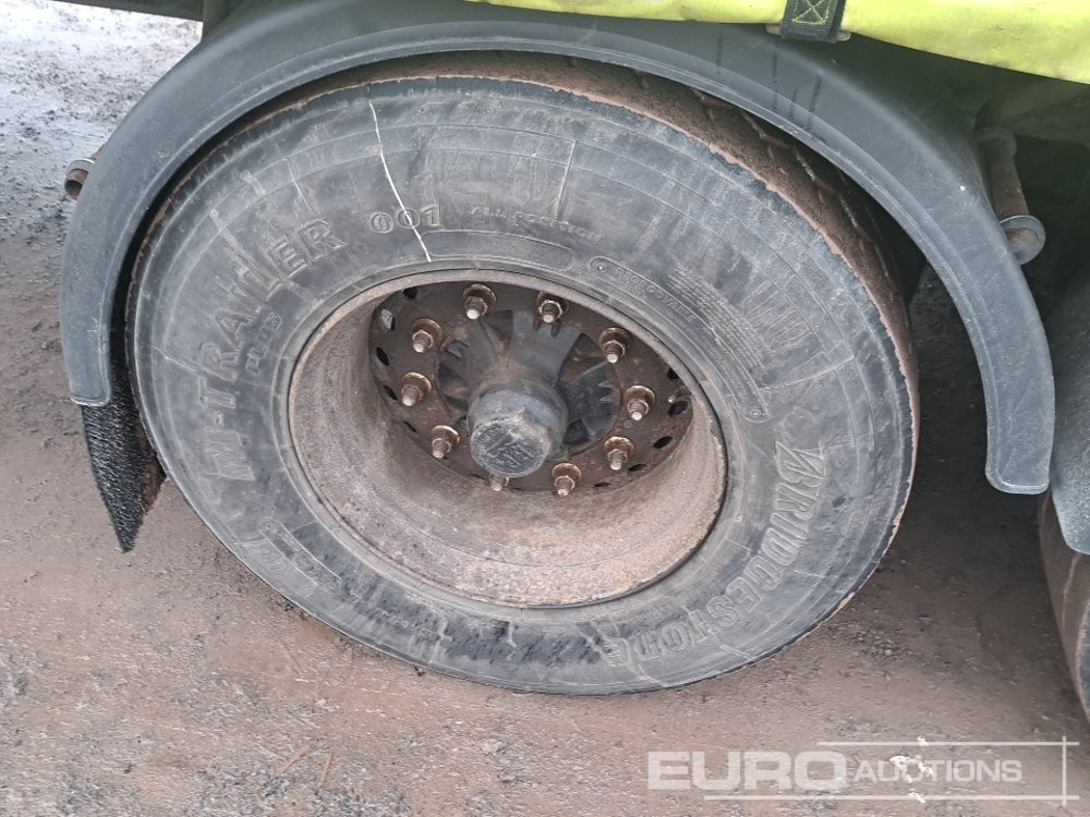 Curtainsider semi-trailer SDC 45' Tri Axle Curtainsider Trailer, BPW Axles: picture 11