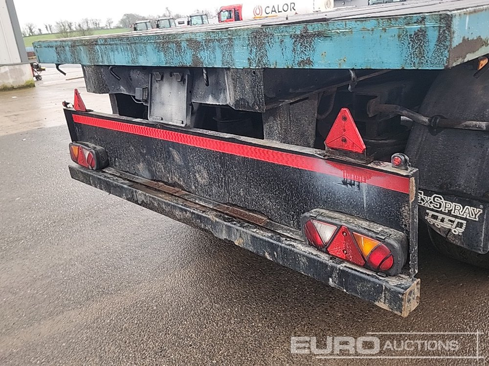 Dropside/ Flatbed semi-trailer SDC 45' Tri Axle Extendable Flat Trailer, Rear Steer Axle, PBW Axles: picture 23