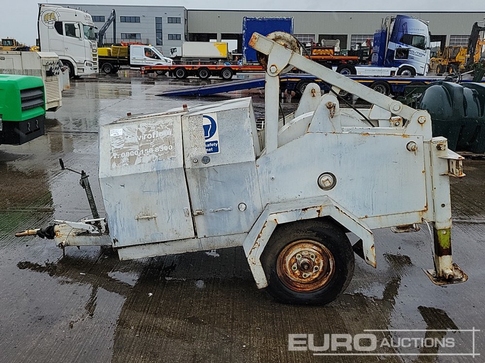 Single Axle Winch, Petter Engine - Winch: picture 2 Single Axle Winch, Petter Engine - Winch: picture 2