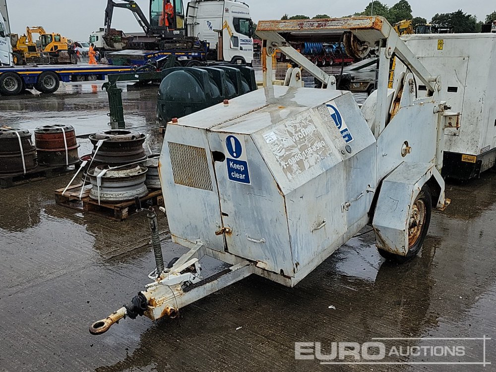 Single Axle Winch, Petter Engine - Winch: picture 1 Single Axle Winch, Petter Engine - Winch: picture 1