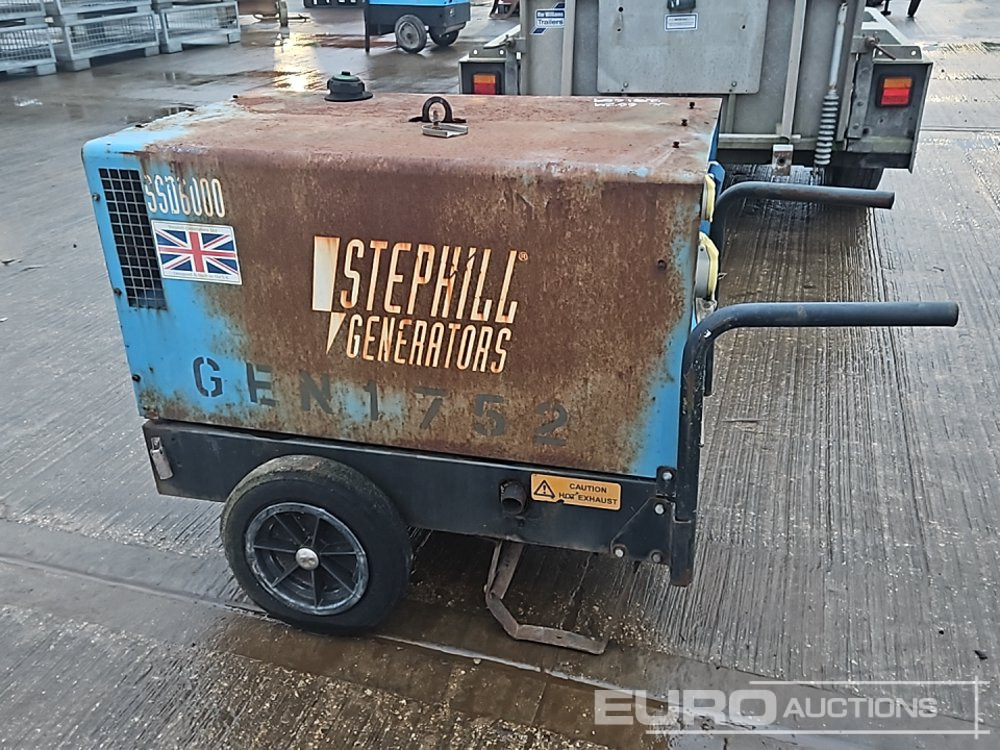 Stephill 6kVA Generator, Kubota Engine - Generator set: picture 2 Stephill 6kVA Generator, Kubota Engine - Generator set: picture 2