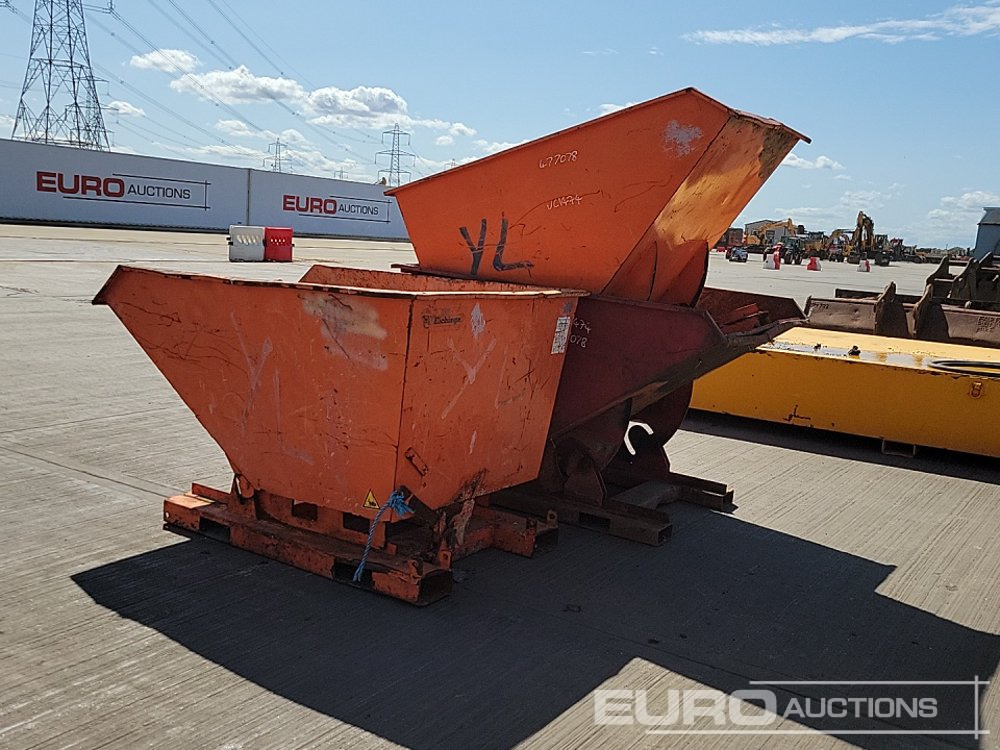 Tipping Skip to suit Forklift (3 of) - Tipping skip: picture 3 Tipping Skip to suit Forklift (3 of) - Tipping skip: picture 3