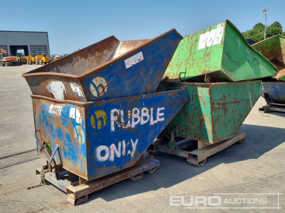 Tipping Skip to suit Forklift (4 of) - Tipping skip: picture 5 Tipping Skip to suit Forklift (4 of) - Tipping skip: picture 5