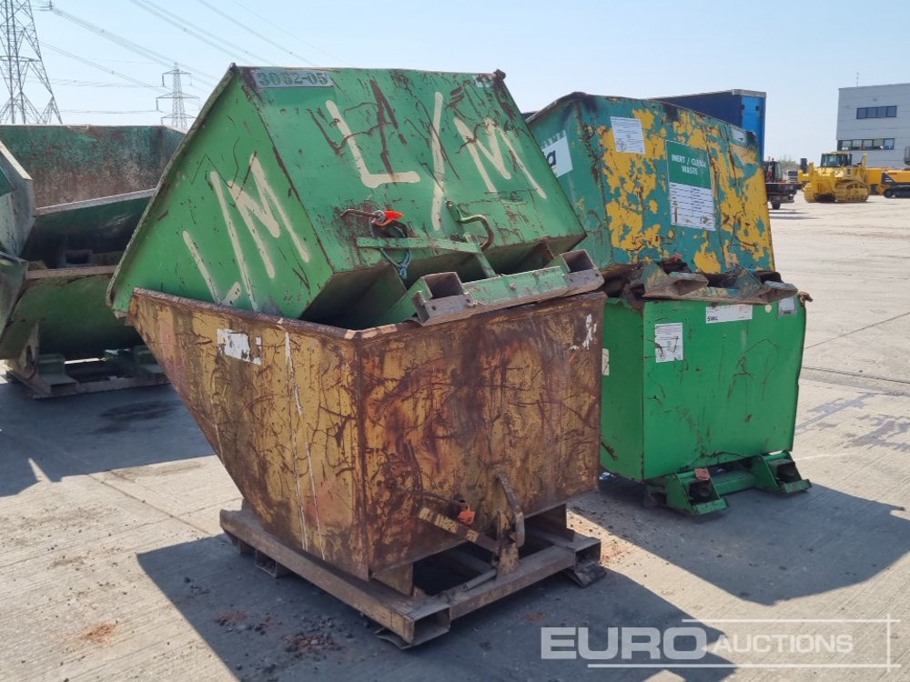 Tipping Skip to suit Forklift (4 of) - Tipping skip: picture 3 Tipping Skip to suit Forklift (4 of) - Tipping skip: picture 3