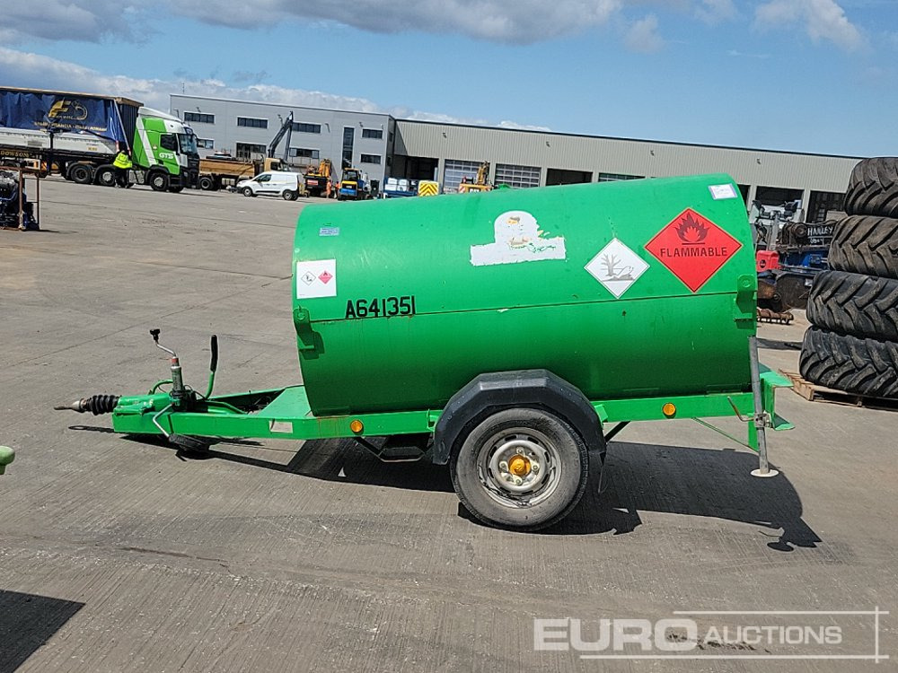 Trailer Engineering 50 Litre Single Axle Bunded Fuel Bowser, Manual Pump - Storage tank: picture 2 Trailer Engineering 50 Litre Single Axle Bunded Fuel Bowser, Manual Pump - Storage tank: picture 2
