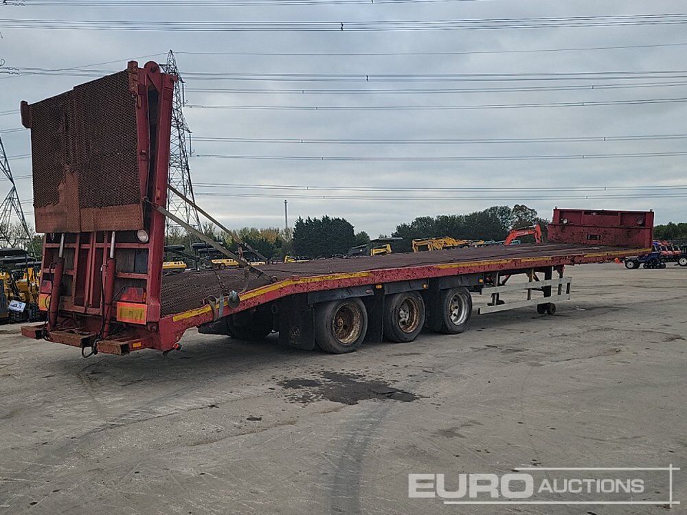Tri Axle Low Loader Trailer, Winch, Hydraulic Ramp (Rar Axle Dragging) (Cannot Be Reconsigned) - Low loader semi-trailer: picture 5 Tri Axle Low Loader Trailer, Winch, Hydraulic Ramp (Rar Axle Dragging) (Cannot Be Reconsigned) - Low loader semi-trailer: picture 5